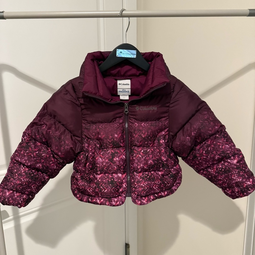 Columbia Girls' Disney Anna Puffer Jacket XXS